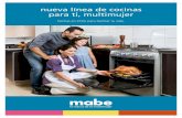 Catálogo cocinas Mabe