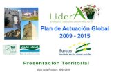 Plan de Actuación Global “LiderA”  2009/2015 (Vejer, abril 2010)
