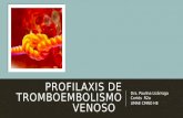 Prevención de la enfermedad tromboembólica venosa