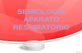 Semiología aparato respiratorio