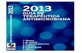 Terapéutica antimicrobiana 2013