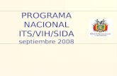 Presentación del Programa Nacional ITS/VIH/SIDA-Bolivia