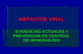 Hepatitis en hemodialisis