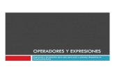 Operadores y Expresiones en C++