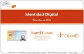Identidad Digital - Santi Casas
