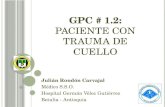 Gpc no. 1.2 trauma de cuello