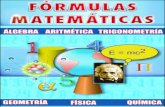 Formulas   algebra, aritmetica, trigonometria, geometría, fisica y química