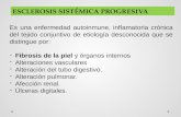 Esclerosis sistemica progresiva cruz