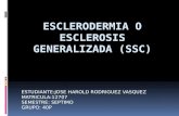 Esclerodermia o esclerosis generalizada (ss c)