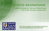 Artritis reumatoide 2012