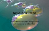 NOM  008 - 2010, tratamiento de la obesidad