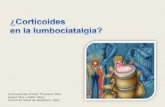 Corticoides en la lumbociatalgia