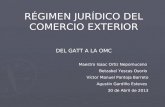 Tema 4. CAPÍTULO II Del GATT a la OMC.  I. Acuerdo General de Aranceles Aduaneros y Comercio.