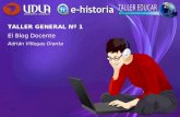 Taller General 01 - El Blog Docente