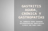 Gastritis aguda y cronica san pablo 2013