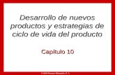 Kotler Cap10 Desarrollo De Nuevos Productos Y Estrategias De Ciclo De Vida Del Producto