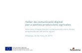 Taller de comunicació digital per a petites produccions agrícoles