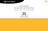 #JoomlaIO - Desarrollo de Plantillas para Joomla!
