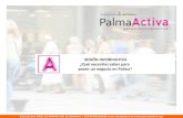 PalmaActiva - Què cal per posar un negoci a Palma? (divendres)