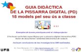 18 models: ùs educatiu de la pissarra digital (il.lustrats)