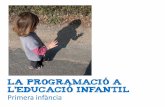 La programació a la Llar d'Infants-  Les unitats de programació