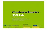 Calendario internet segura 2014 Fundación Esplai