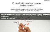 Guallar el perfil del content curator 2014