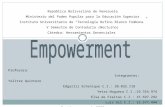 Grupo V. Empowerment