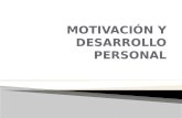 Motivación y desarrollo personal