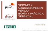 Fusiones y Adquisiciones en México: Teoría y Práctica Gerencial