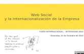 Web social internacionalizacion