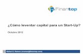 Curso - Levantamiento de Capital Startups (resumen)