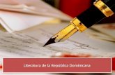 Literatura de la República Dominicana