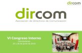 El dircom y su influencia en las conductas de la organizacion (VI Congreso Dircom)
