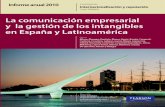 Informe Anual "La comunicaci³n empresarial y la gesti³n de los intangibles en Espa±a y Latinoam©rica" 2010