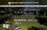 Memoria social 2011