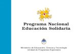 Conferencia Educación Solidaria