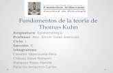 Fundamentos de la teoria de thomas kuhn