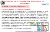 Bloque B Reforma Constitucional de Venezuela 2007
