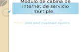 Modulo De Cabina De Internet De Servicio MúLtiple