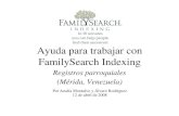 El proyecto FSI-Registros parroquiales Merida-Venezuela-pdf