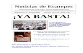 Diario de Ecatepec Noticias del 1 al 7 de mayo 2008