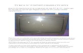 TV RCA chasis CTC187CJ  falla y reparacion