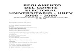 Reglamento COMITÉ ELECTORAL UNIVERSITARIO - UNFV, 2008 - 2009