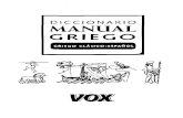 Diccionario Vox Griego Clasico-español