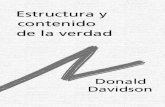 Donald Davidson - Estructura y Contenido de La Verdad