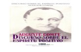 Comte Auguste - Discurso Sobre El Espiritu Positivo