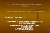NORMAS DE INFORMACION FINANCIERA