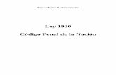 Ley 1920. Antecedentes Parlamentarios. Argentina