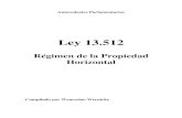 Ley 13.512. Antecedentes Parlamentarios. Argentina